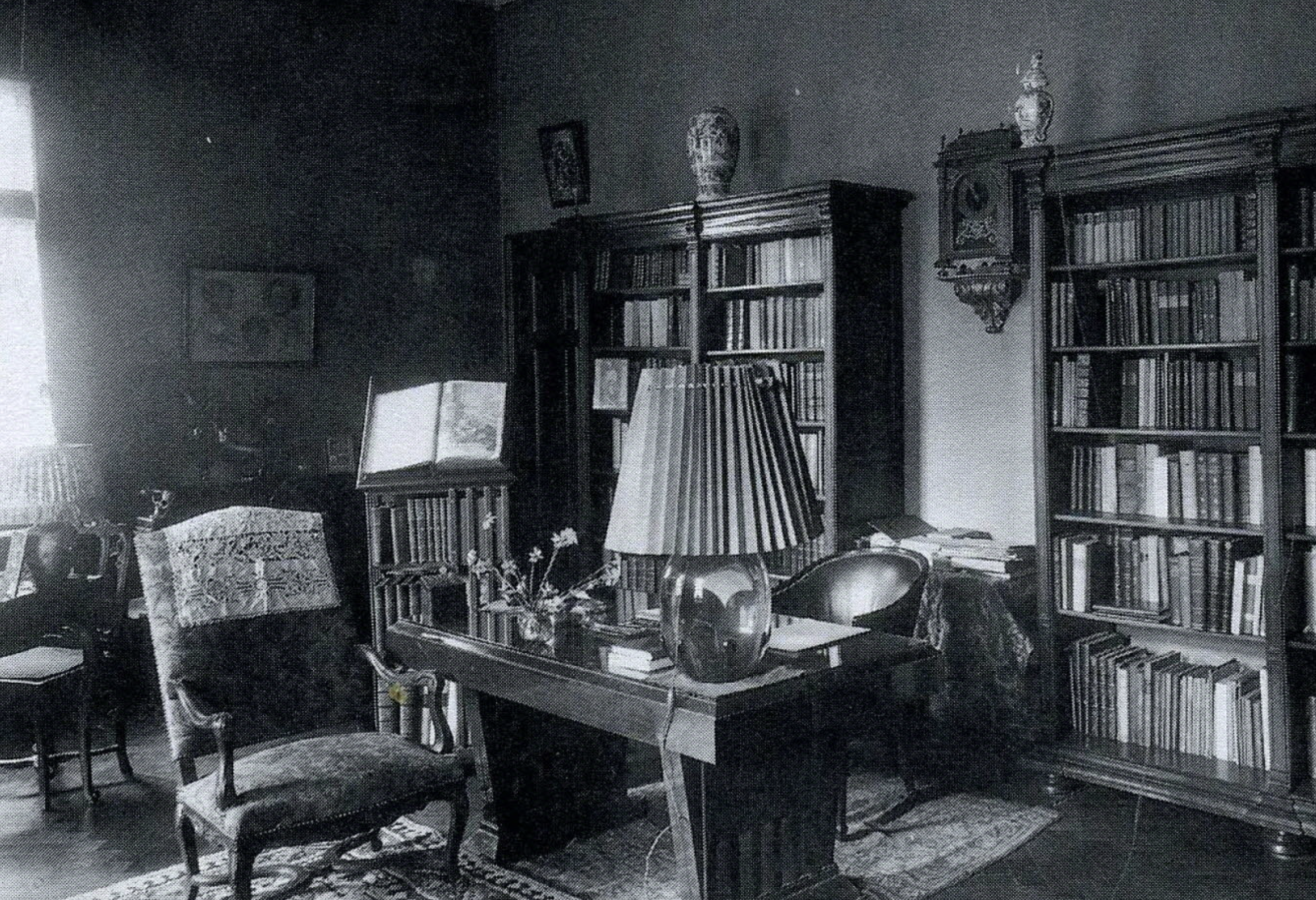 Le bureau de Marc Bloch à Strasbourg en 1930